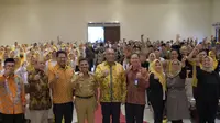 Anggota Komisi XI DPR RI, Andi Ahmad Dara dalam acara pertemuan dengan warga dan pelaku UMKM di kota Tangerang, Senin 26 Desember 2022. (Ist)