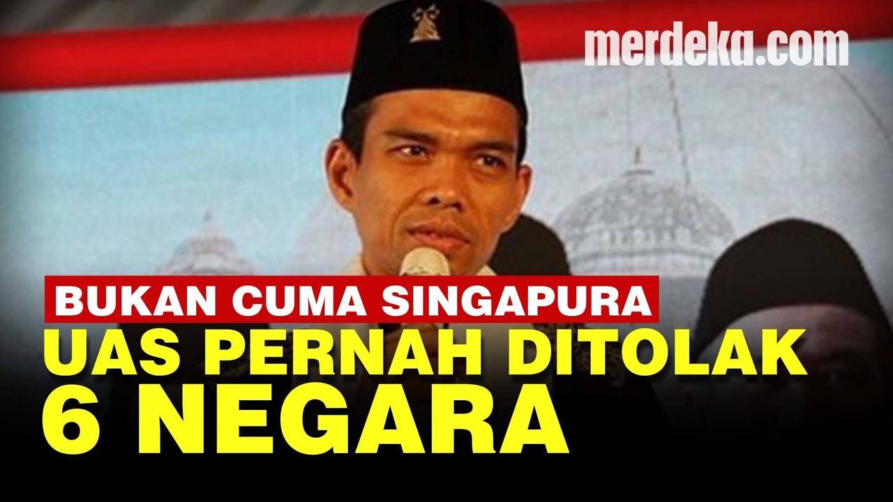 VIDEO: Daftar 6 Negara Asia Sampai Eropa Pernah Tolak Kehadiran Ustaz Abdul Somad