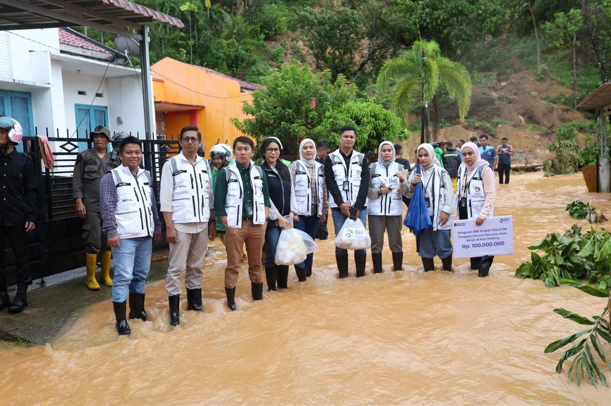 BRI Peduli Tanggap Bencana Salurkan Bantuan untuk Korban Banjir Bandang Sumatera