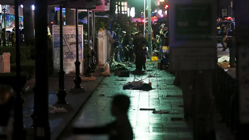 Situasi kacau pasca-ledakan di Bangkok Thailand