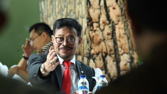 Syahrul Yasin Limpo akan Selesaikan Data Pertanian dalam 100 Hari Kerja