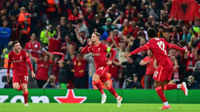 Foto: 8 Kali Menang di Liga Champions 2021 / 2022, 5 Pemain Liverpool Sabet Man of The Match