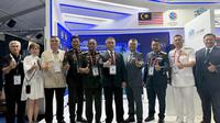Lima peserta yang telah mengukuhkan komitmennya&nbsp;di&nbsp;DSA &amp; NATSEC Asia 2026 adalah Paviliun Tiongkok, Open Apps Sdn Bhd, Kemalak Group Sdn Bhd, AVP Engineering (M) Sdn Bhd, dan Paviliun Polandia (Dok.&nbsp;DSA &amp; NATSEC Asia 2026).