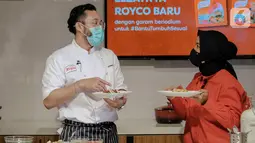 Royco terus menjalankan komitmennya menggunakan garam beryodium guna membantu mengatasi berbagai masalah nutrisi melalui inovasi produk maupun program edukasi sesuai dengan Pedoman Gizi Seimbang dari Kementerian Kesehatan. (Liputan6.com/Pool)