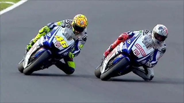 Jorge Lorenzo dan Valentino Rossi