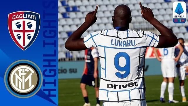 Berita video gol-gol yang tercipta dalam laga kemenangan Inter Milan 3-1 atas Cagliari pada pekan ke-11 Liga Italia 2020/2021, Minggu (13/12/2020) malam hari WIB.