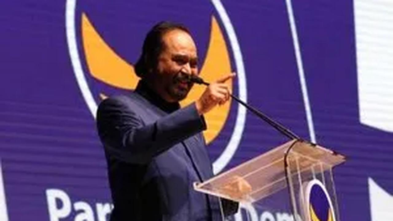 Kendati demikian, jika Airlangga mengatakan hal tersebut secara gembira, maka Surya Paloh menyebut jika persepsinya salah.