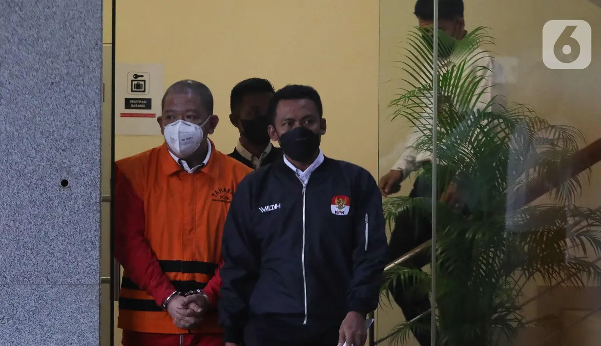 Komisi Pemberantasan Korupsi (KPK) menetapkan advokat Laurenzius C S Sembiring (LCSS) sebagai tersangka. (Liputan6.com/Herman Zakharia)