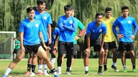 Pelatih Shin Tae-yong menjadikan laga uji coba melawan Qatar sebagai ajang untuk melihat perkembangan pemain Timnas Indonesia U-19. (dok. PSSI)