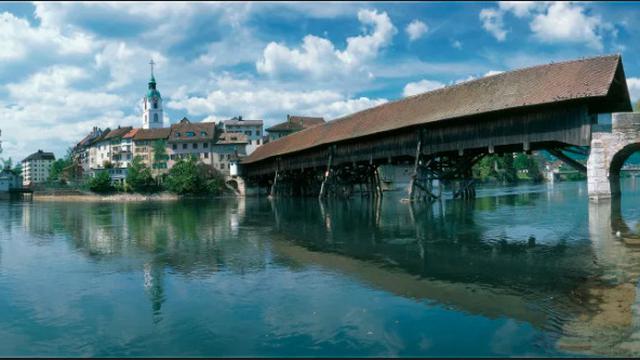 Sungai Aare di Bern, Swiss