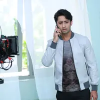 Shaheer Sheikh saat syuting. Foto: M. Akrom Sukarya/Bintang.com