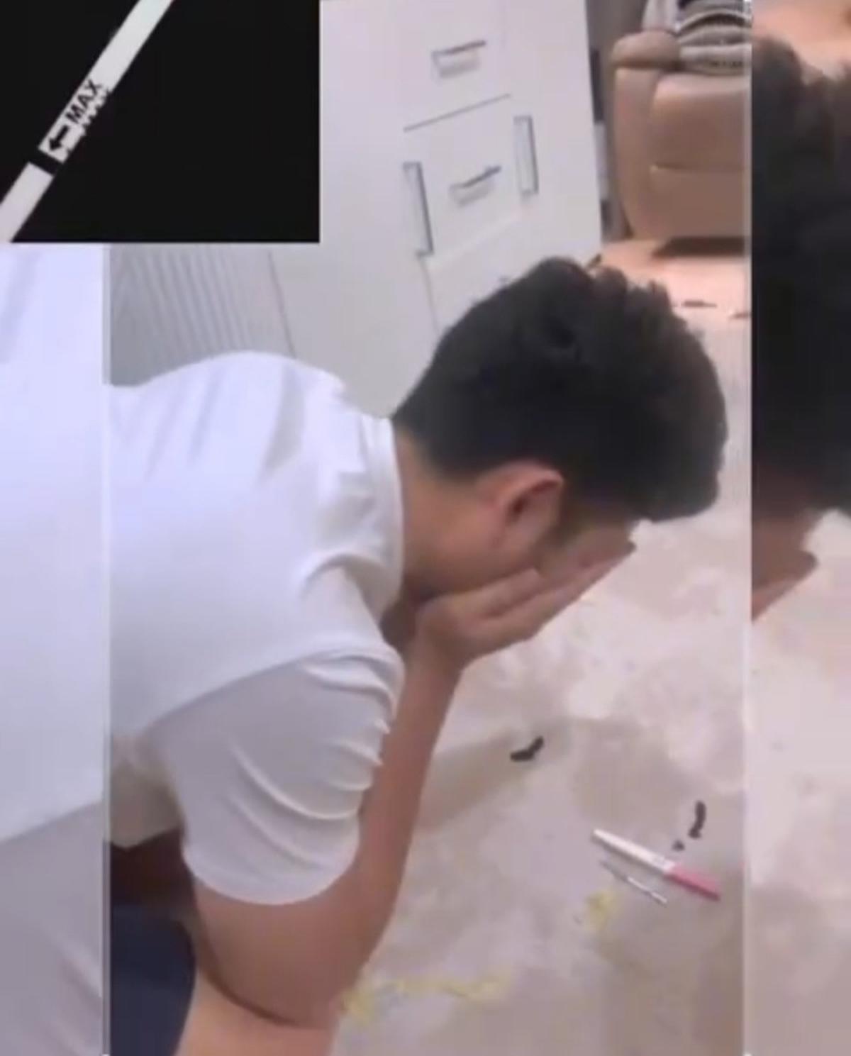 Angga Wijaya Tak Kuasa Menahan Air Mata
