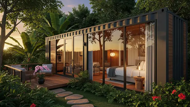 Model Rumah Kontainer Solusi Hunian Sempit dan Trendy
