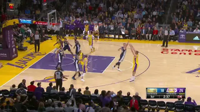 VIDEO : Cuplikan Pertandingan NBA, Lakers 112 vs Nuggets 103