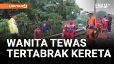 Wanita Tanpa Identitas Tewas Tertabrak Kereta Api