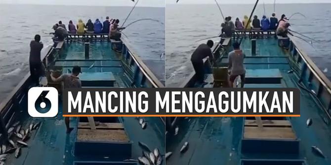 VIDEO: Cara Nelayan Ini Memancing Ikan di Laut Mengagumkan