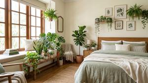7 Ide Dekorasi Kamar Tidur dengan Tanaman Indor Agar Terasa Lebih Adem