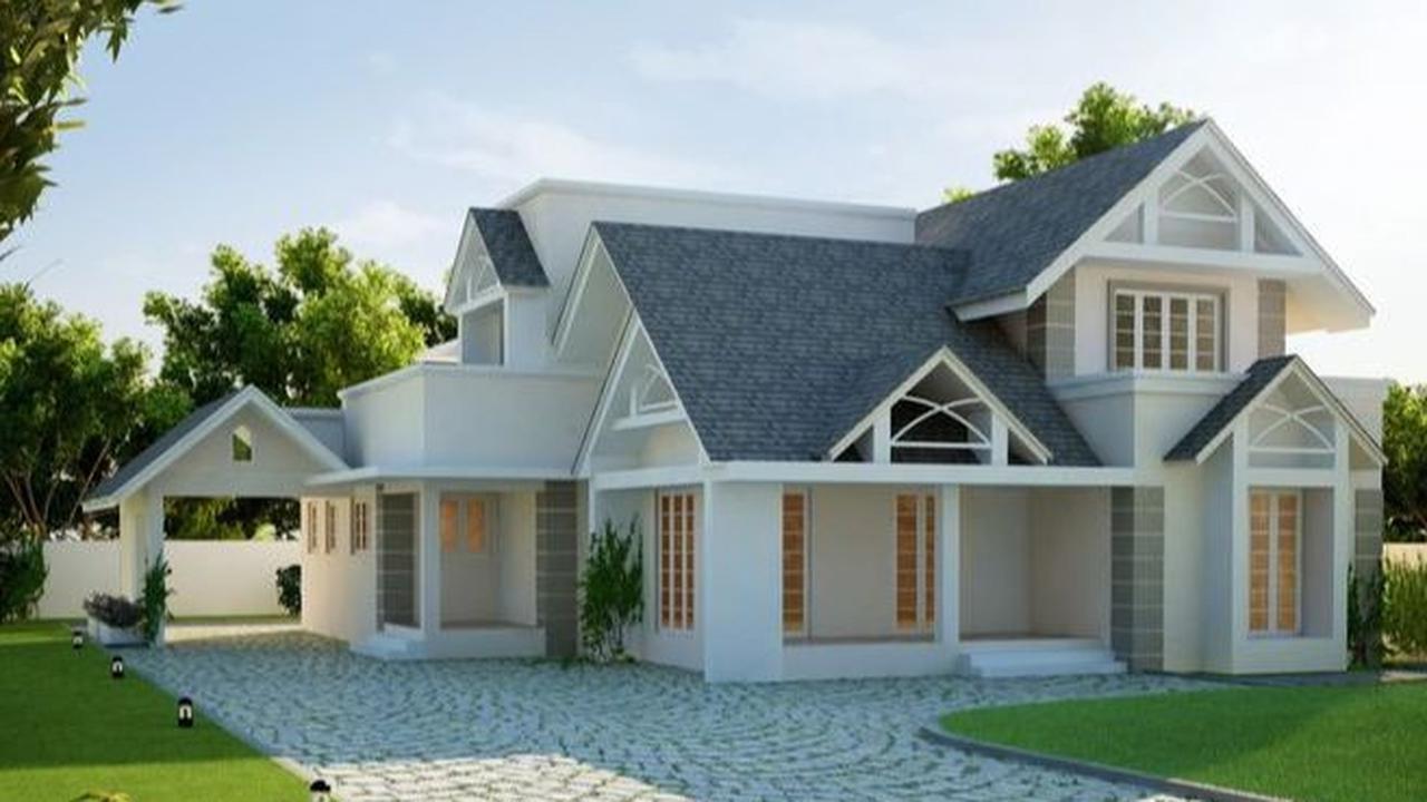 Desain Rumah Belanda dengan Eksterior Kolonial Kekinian<br>