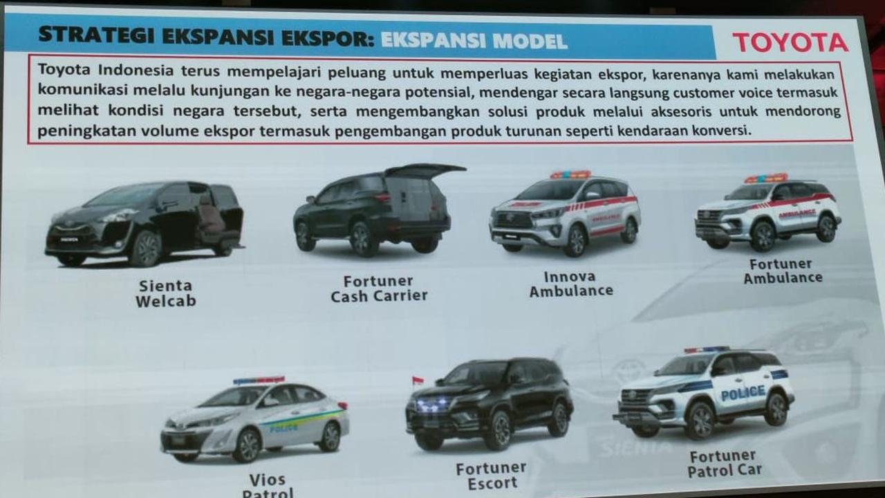 "Kami juga mendapat pesanan spesial atau order baru dari Vietnam berupa mobil ambulans."<br><br><br>