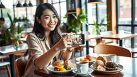 caption ig makanan ©Ilustrasi dibuat AI