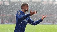 Everton berhasil terhindar kekalahan saat bertandang ke markas Brentford dalam laga lanjutan Liga Inggris 2025/2026, Sabtu (11/04/2026) waktu setempat. (AP Photo/PA/Steven Paston)