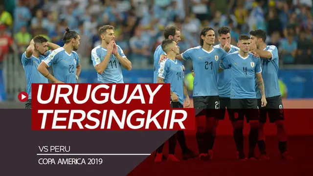 VIDEO: Uruguay Disingkirkan Peru, Suarez Gagal saat Adu Penalti