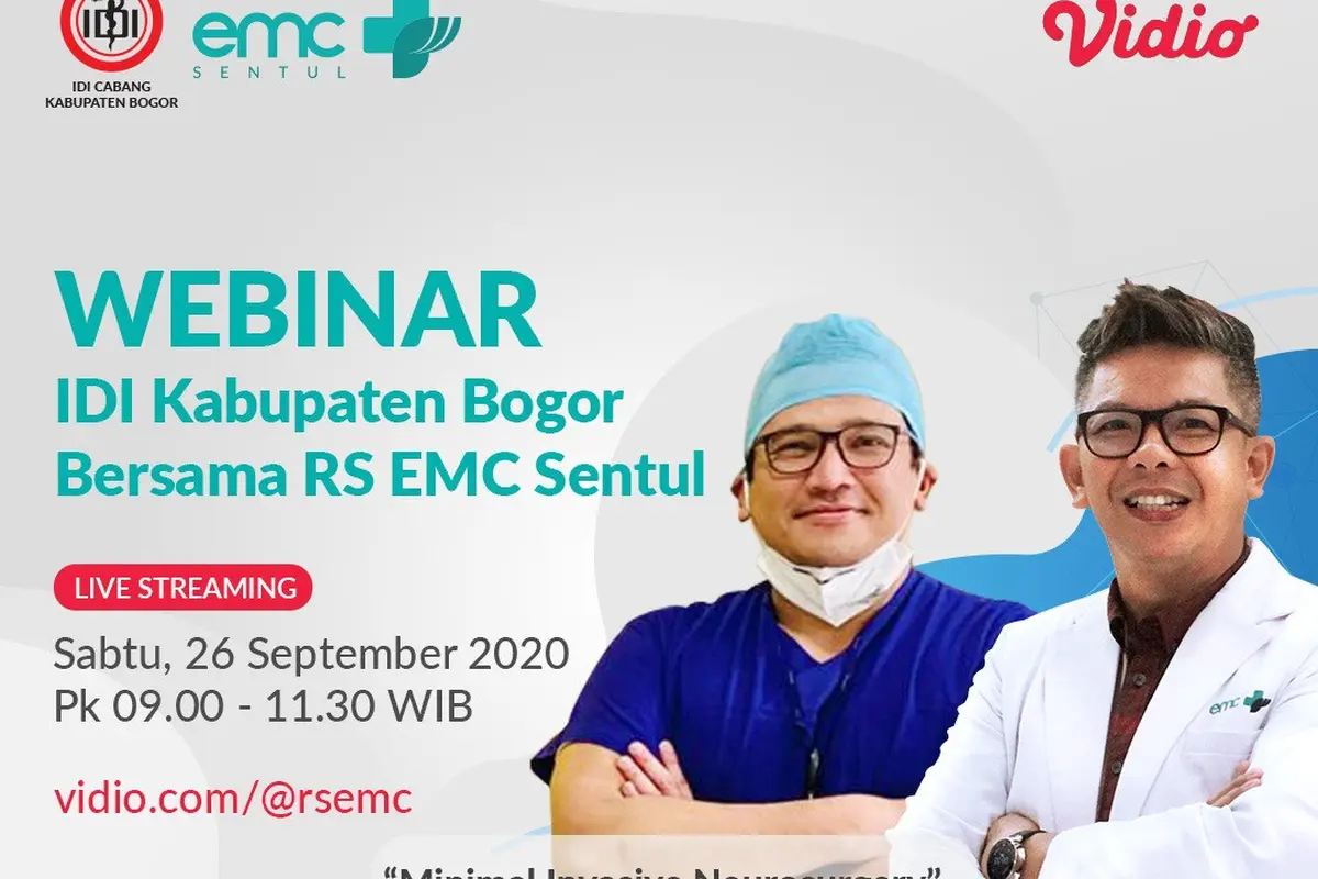 Webinar bersama RS EMC Sentul
