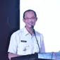 Wali Kota Palembang Harnojoyo akan memberlakukan pemasangan 1.000 unit taping box untuk memantau transaksi hotel, restoran dan tempat hiburan di Palembang (Liputan6.com / Nefri Inge)
