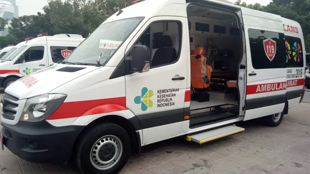 Ambulans Kementerian Kesehatan untuk Asian Games 2018