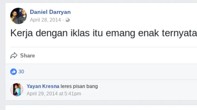 [Bintang] Daniel Darryan