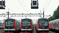 11 rangkaian KRL baru impor dari China mulai dioperasikan oleh PT Kereta Commuter Indonesia (KAI Commuter). (Dok PT KAI)