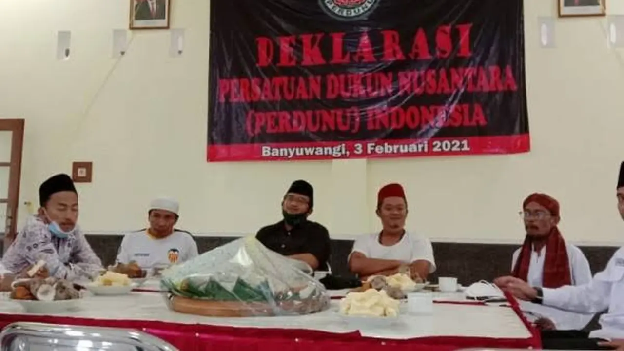 Deklarasi Persatuan Dukun Nusantara (Perdunu) Indonesia (Istimewa)