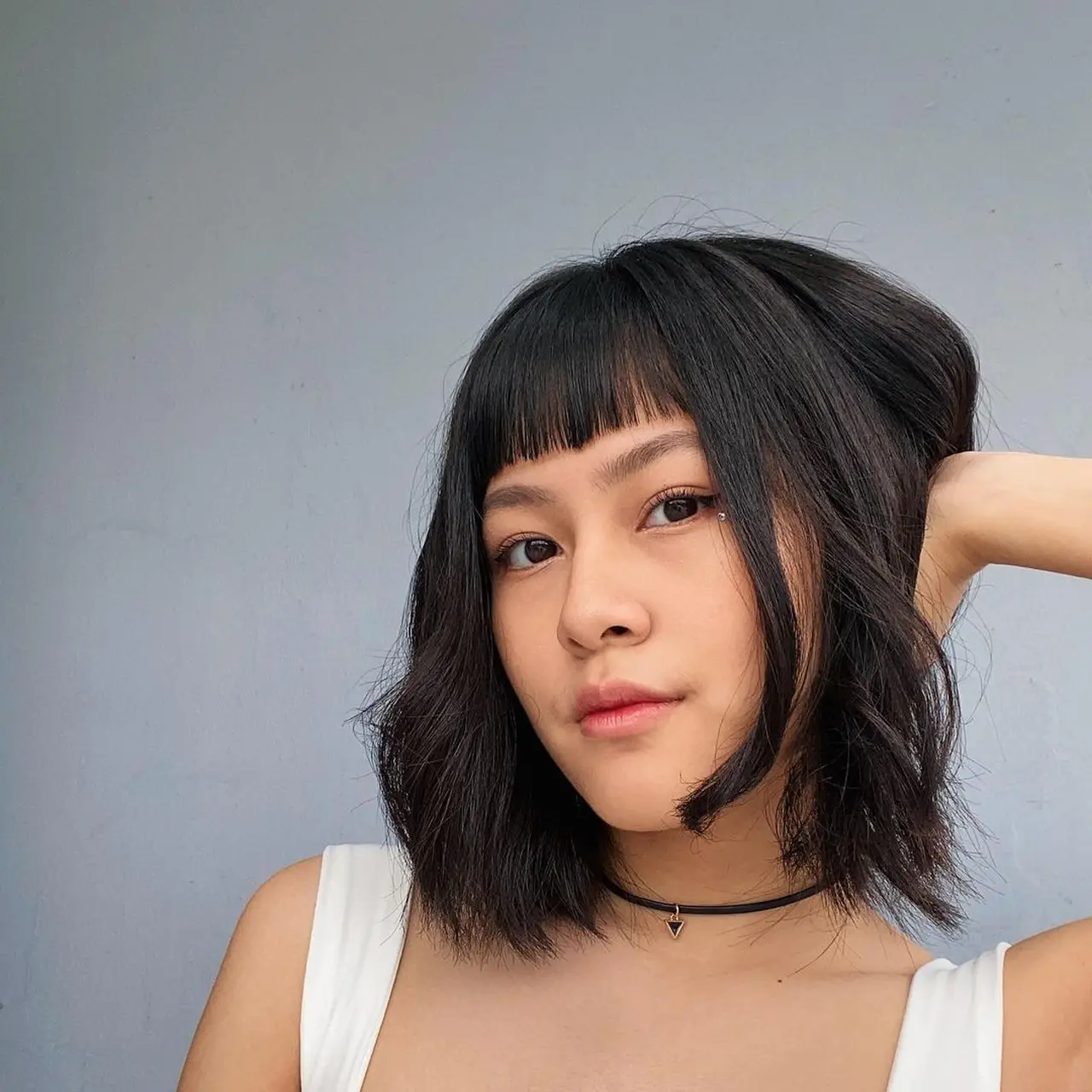 6 Potret Hasya Kyla Tampil Dengan Rambut Berponi Makin Terlihat Imut Hot 1510