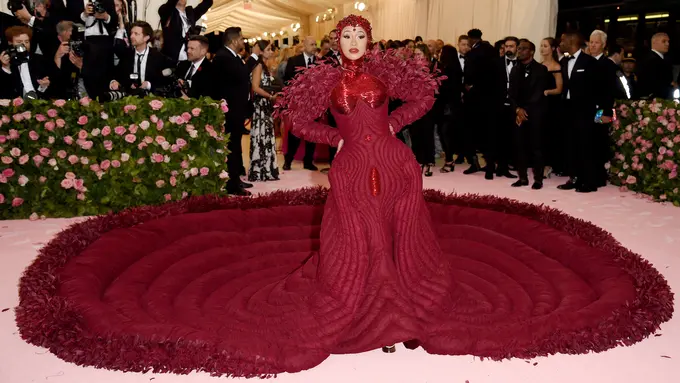 Penampilan Nyentrik Pesohor Dunia Saat Hadiri Met Gala 2019