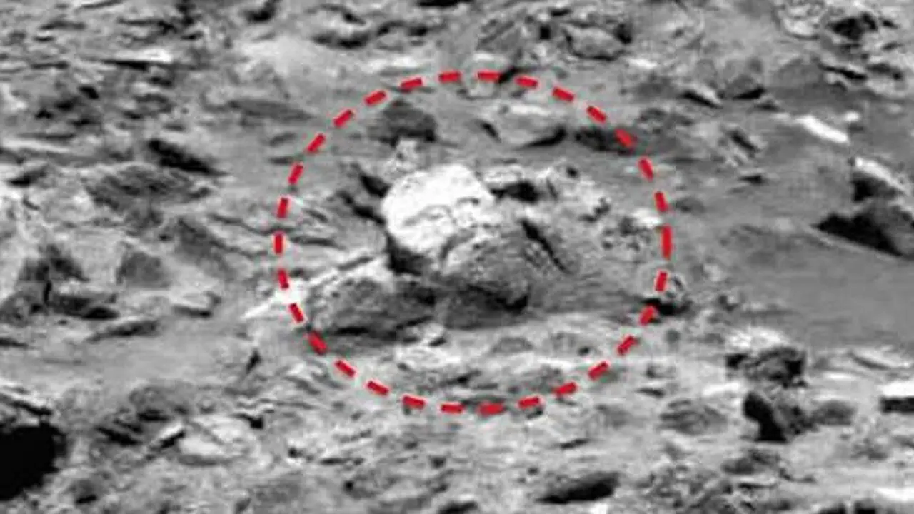 Misteri Penampakan Wajah Sang `Dewa` di Planet Mars