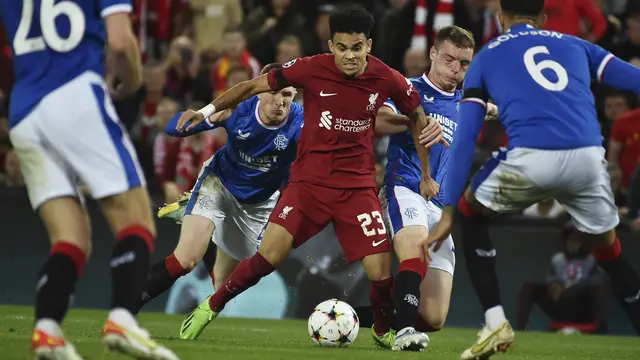 Liga Champions Liverpool vs Rangers