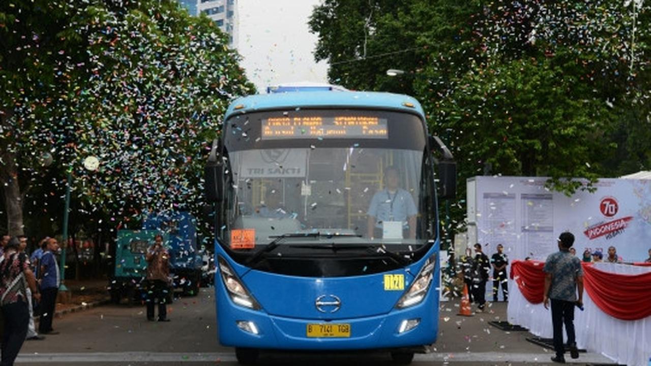Ini penampakan bus canggih Transjabodetabek