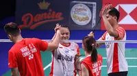 Praveen Jordan/Melati Daeva Oktavianti maju ke final Denmark Terbuka 2019. (dok. PBSI)