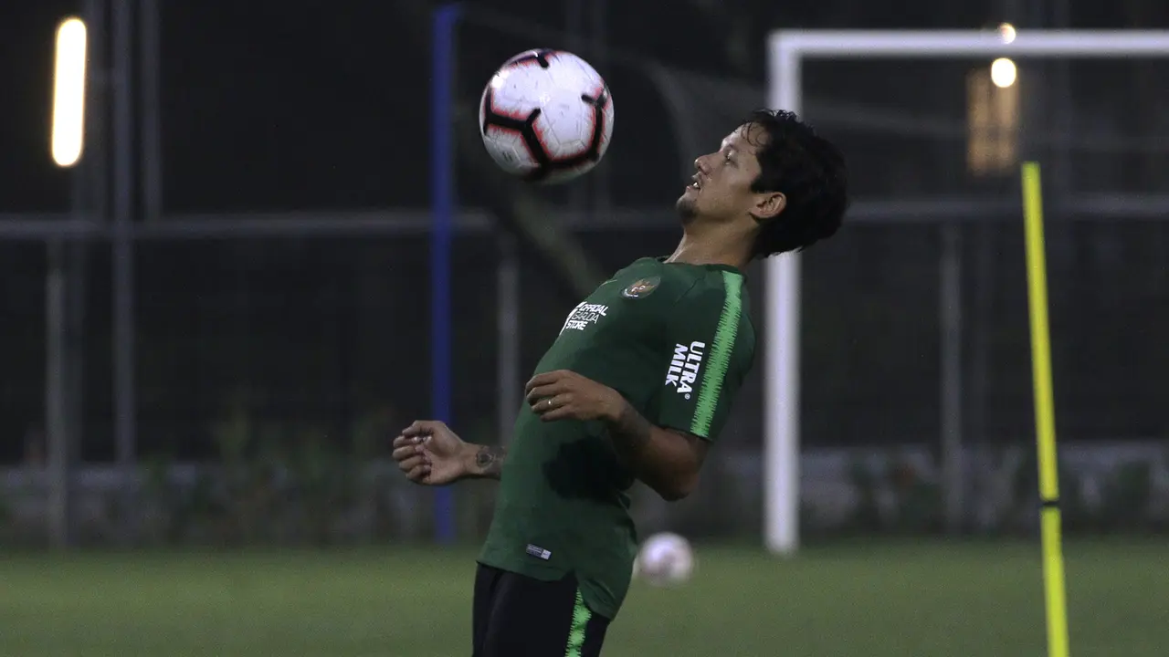 Latihan Timnas Indonesia