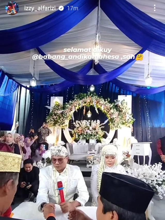 Andika Kangen Band. (Instagram/ izzy_alfarizi).