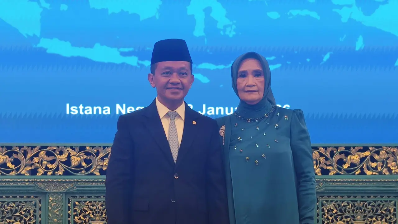 Bahlil Lahadalia resmi dilantik menjadi Ketua Harian Dewan Energi Nasional (DEN) oleh Presiden Prabowo Subianto.  (Merdeka/Nur Habibie)