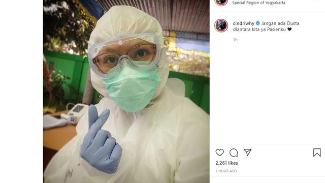 Cindri wahyuni, istri mendiang Bani Seventeen (Foto: Instagram/@cindriwhy)