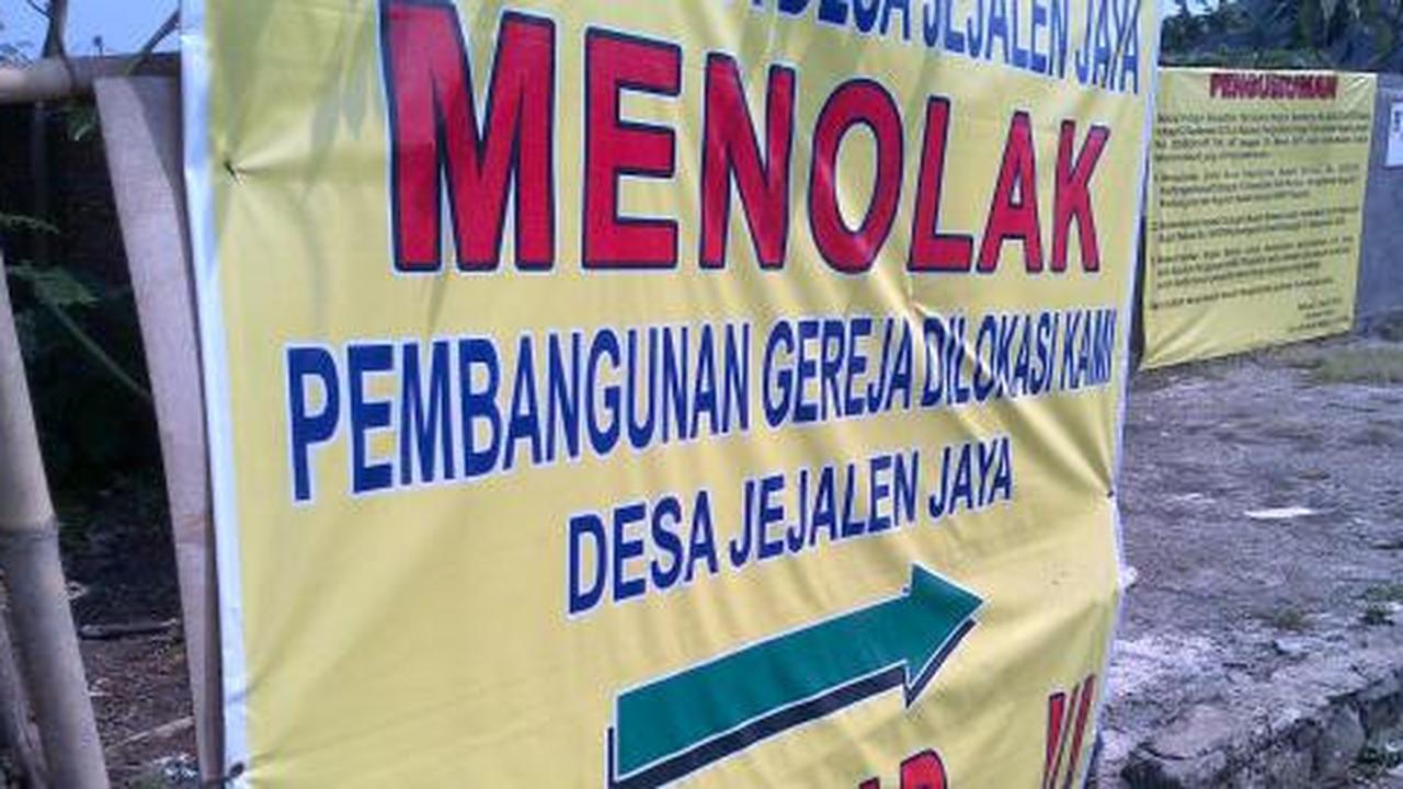Massa kembali hadang Jemaat HKBP Filadelfia