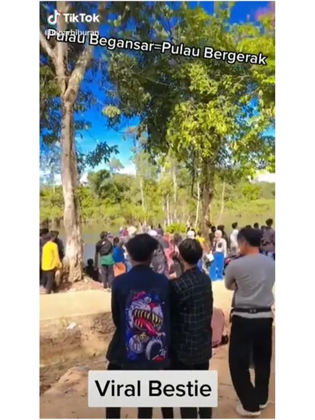 Viral Pulau di Kalimantan Bergerak Ikuti Arus Air di Jam Tertentu, Bikin Takjub