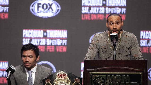 Manny Pacquiao dan Keith Thurman