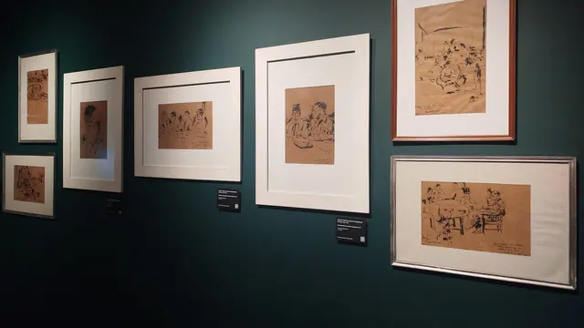 Pembukaan Pameran Henk Ngantung dalam Memperingati HUT Ke-80 RI