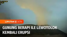 Gunung berapi lainnya yang juga bergejolak yakni Gunung Ile Lewotolok di Kabupaten Lembata, NTT. Setelah terjadi 60 kali letusan pada Rabu lalu. Gunung tersebut kembali erupsi Jumat sore.