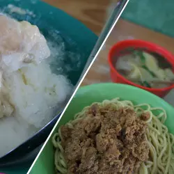 Mi ayam pangsit dan es duren BBT, Matraman