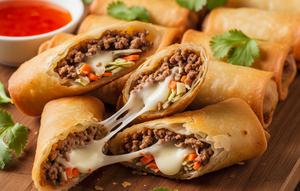 Ide Jualan Lumpia Beef Rp5 Ribuan (AI)