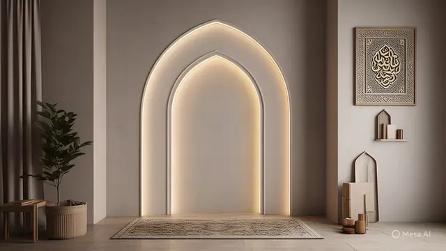 Desain Mihrab Sederhana untuk Rumah Minimalis